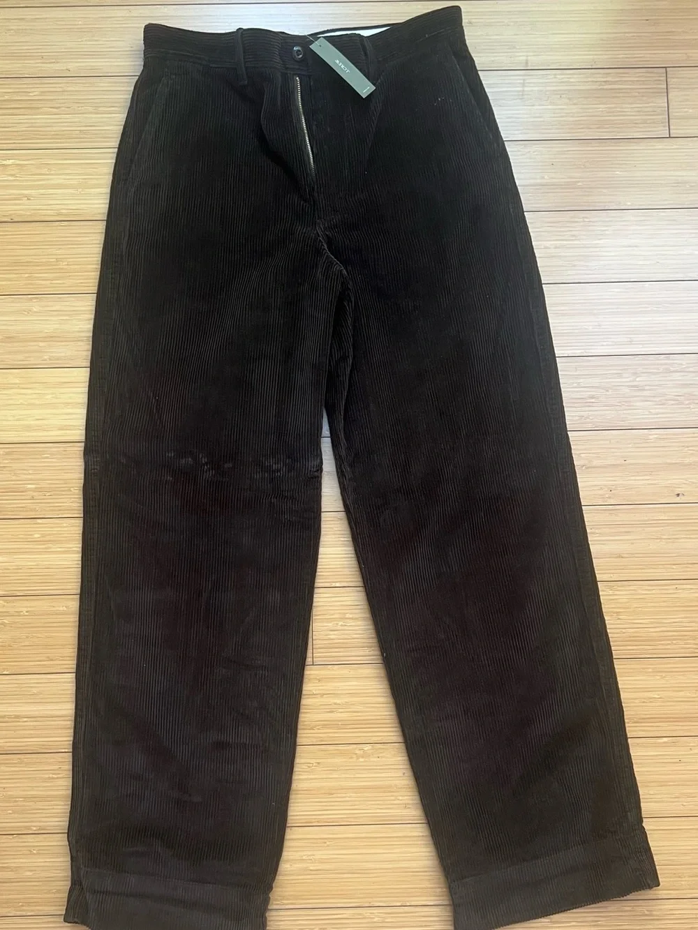J.CREW Men's Size 30 Limited-Edition Giant-Fit Corduroy Pants (Style BS751)